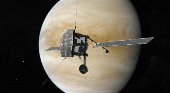 A space probe has just grazed Venus