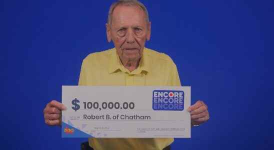 Chatham man wins 100000 playing Encore