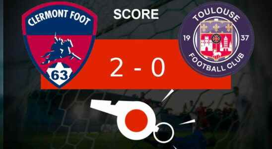 Clermont Toulouse FC victory for Clermont Foot what to