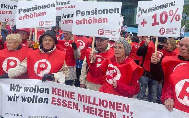 Cost of living protested in Austria Support from the President
