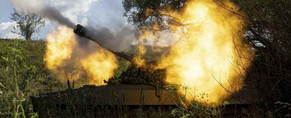 In the spotlight the spectacular counter offensive of the Ukrainian