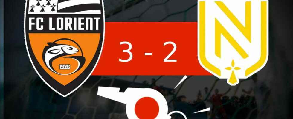 Lorient Nantes FC Nantes misses the boat the summary