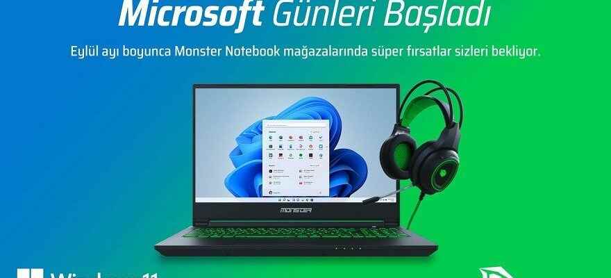 Microsoft Days at Monster Notebook started with various benefits and