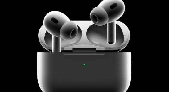 New high end wireless headphones from Apple the second generation AirPods