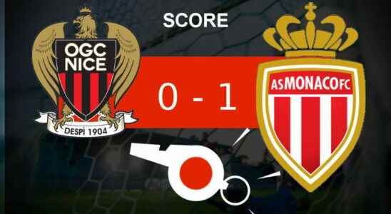 Nice Monaco defeat for OGC Nice the summary of