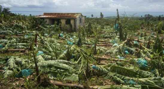 One dead in Guadeloupe after the passage of tropical storm