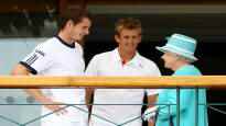 Queen Elizabeth surprised Jarkko Nieminen after a tennis match