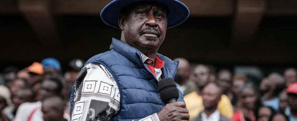 Raila Odinga criticizes the Kenyan justice system