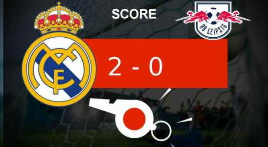 Real Leipzig nice blow for Real Madrid the summary