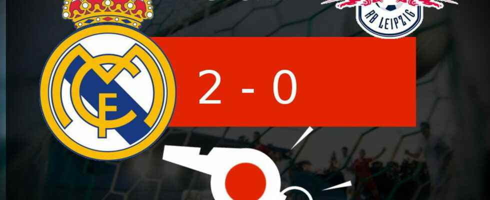 Real Leipzig nice blow for Real Madrid the summary