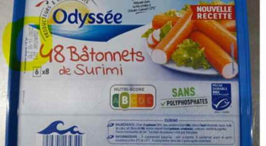 Recall of surimi by Intermarche because of a microbe