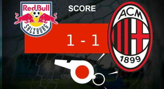 Salzburg AC Milan goals but no winner the summary