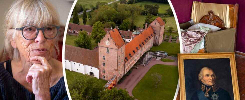 The ghost stories at Backaskog castle Panting field marshal