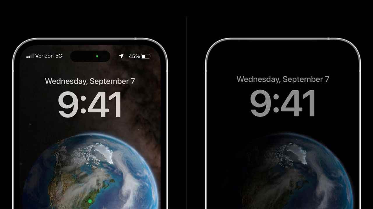 This is how the iPhone 14 Pros always on display system