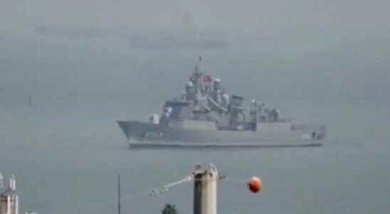 Turkish warship became the agenda in Israel A first in