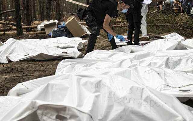 Ukraine officially announced We reached the mass grave where the