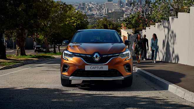 Where did the Renault Captur price come from