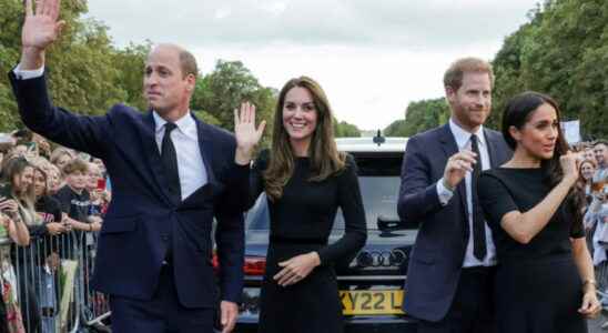 William and Harry and their wives a truce on the