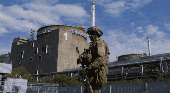 under pressure some employees of the Zaporijia power plant go