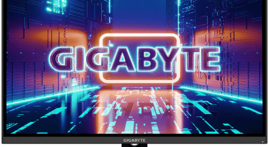 A GIGABYTE PC monitor screen on sale at 27