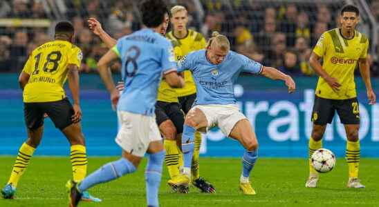 Dortmund Manchester City thanks to their draw against City