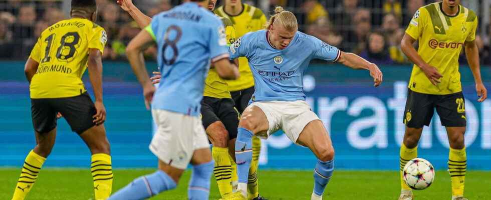 Dortmund Manchester City thanks to their draw against City