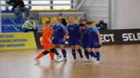 Finlands futsal women start their European Championship qualifying match in