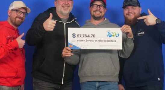 Group of 16 wins Lotto Max second prize