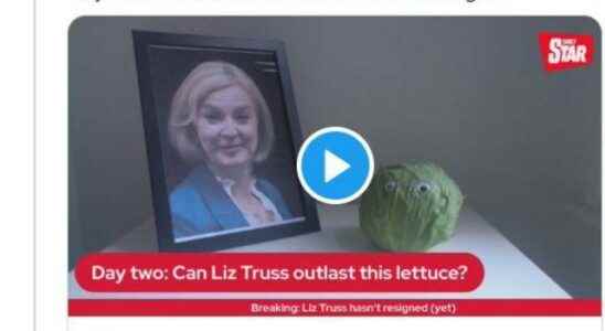 LAST MINUTE Liz Truss period in England lasted only