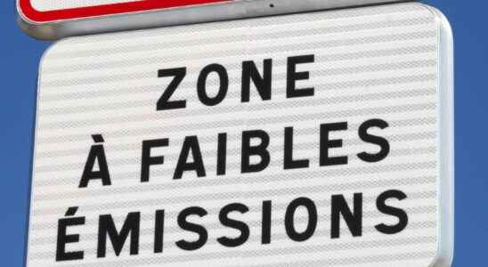 Low emission zones ZFE a fine from 2024 in which