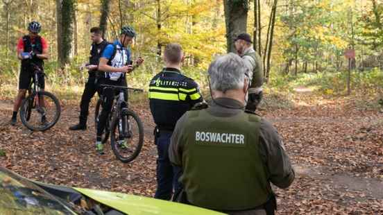 Major enforcement action in the forests around Lage Vuursche We