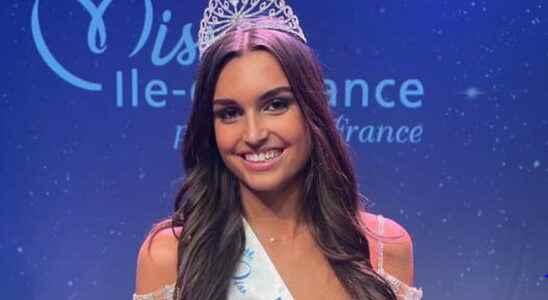 Miss Ile de France 2022 who is Adele Bonnamour