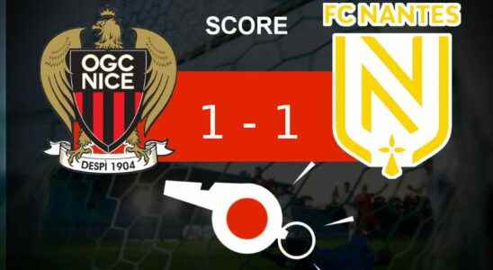 Nice Nantes FC Nantes did not make the difference