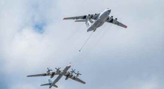 Reply from Russia to NATO Bombers flew over the US