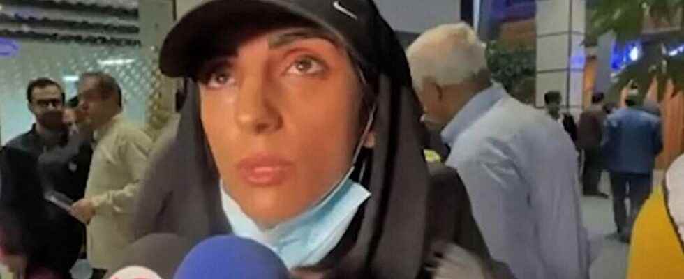 Sportswoman Elnaz Rekabi back in Iran