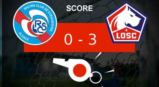 Strasbourg Lille RC Strasbourg capsizes relive the highlights of