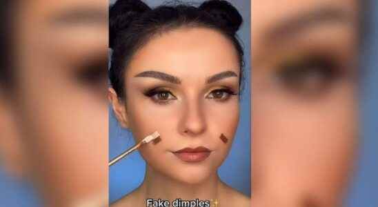 Tok beaute the fake dimples or how to create fake