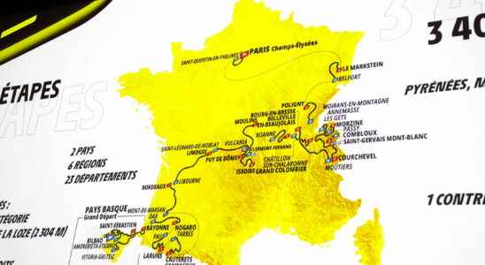 Tour de France 2023 map route Details of the route