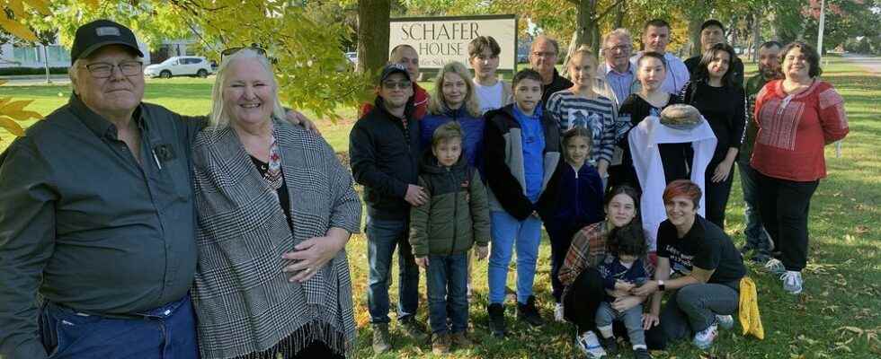 Welcome Ukrainian families move into Schafer House