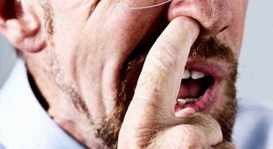 You will never pick your nose again Two scary risks