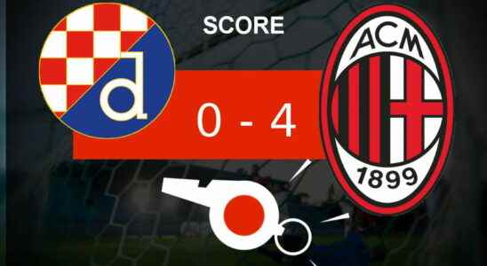 Zagreb AC Milan Dinamo Zagreb capsizes 0 4 the summary