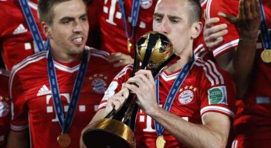 end clap for the French Franck Ribery