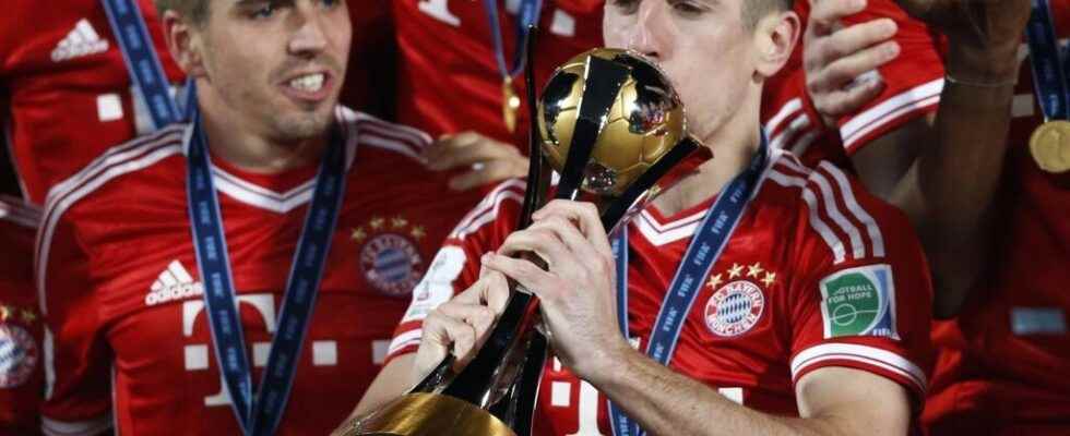 end clap for the French Franck Ribery