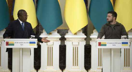 in kyiv President Embalo calls for the rapprochement of two