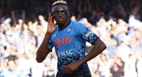 return with fanfare for the Nigerian Victor Osimhen with Napoli