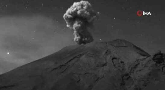 13 eruptions in the last 1 month at Popocatepetl Volcano