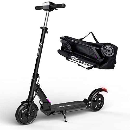 EVERCROSS EV08E Electric Scooter, Electric Scooter 8" Solid Tires, Youth and Adult Foldable E-Scooter - 350W Motor, 36V/7.8AH, 11.8KG, LCD Display, Speed ​​Cruise, Bag