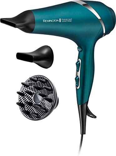 Remington Professional Hair Dryer [Soin nourrissant à la noix de coco] Advanced Coconut Therapy (2300 watts, integrated sensor, AC motor, anti-frizz, shine & softness) AC8648 [Exclu Amazon]