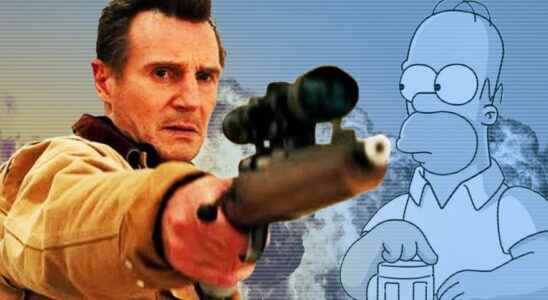 A bizarre action film that Simpsons fans have poked fun