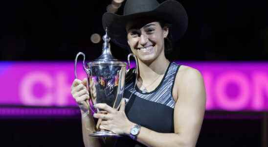 Caroline Garcia the video of her victory in the Masters